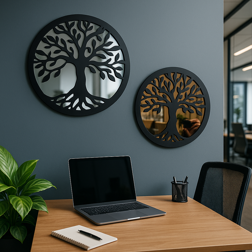Nature Reflection Wall Art for Home and Office Acrylic Mirror