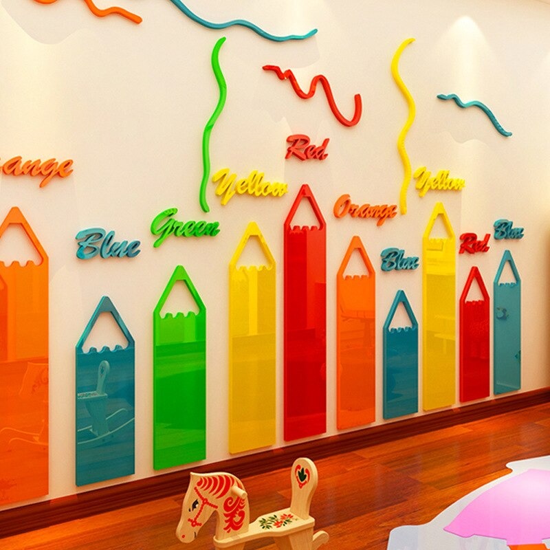 Colorfull Pencils Wallarts