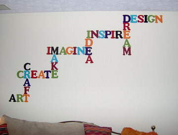 Motivation Words wall art - Office Wallart