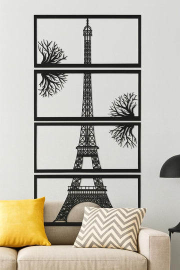 Eiffel Tower Office Wall Decor
