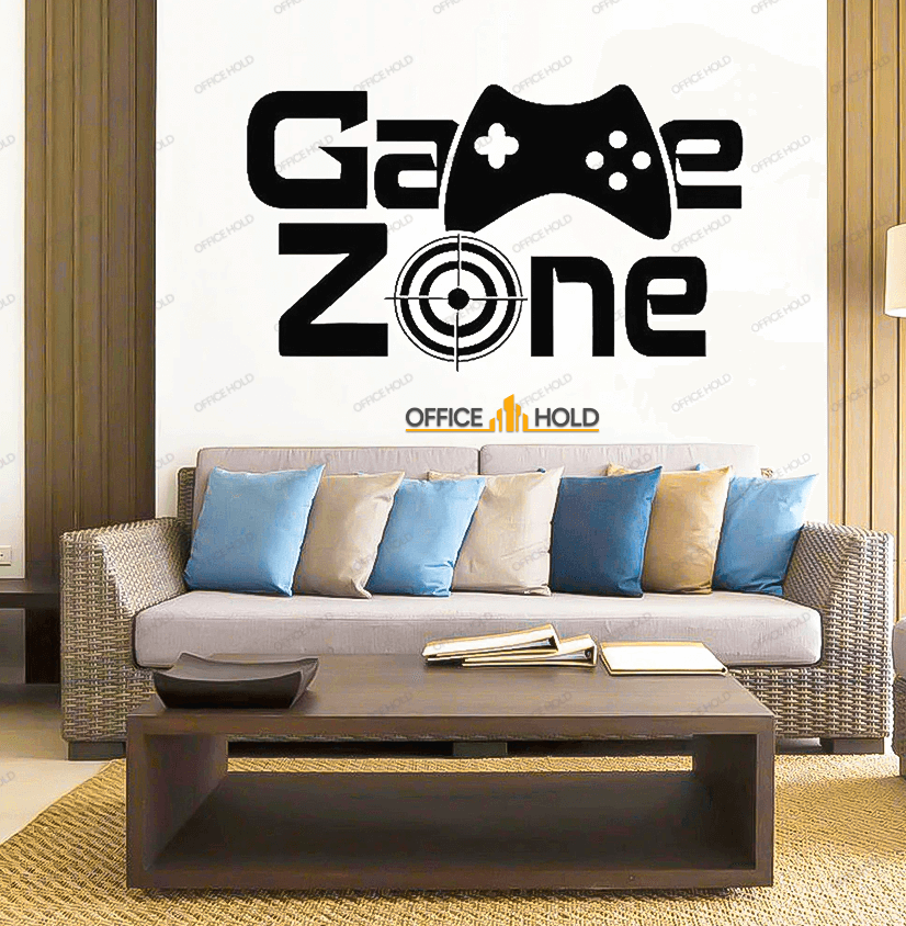 Game Zone Play Area Wall Office Art