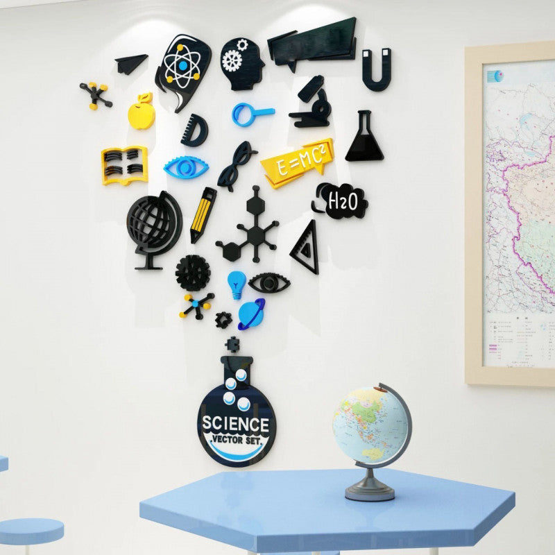 Science Objects Experimental Acrylic Wallart